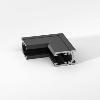 Mini Magnetic Коннектор угловой внутренний для накладного шинопровода (черный) 85180/00 4690389202445