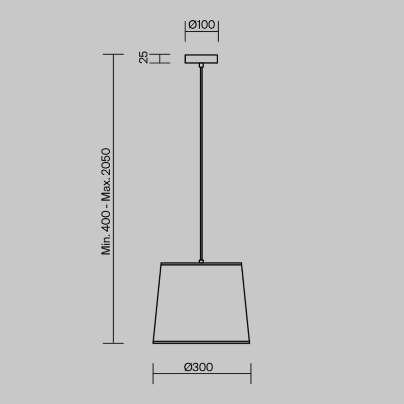Подвесной светильник Freya Mixture 60W E27 FR5483PL-01B1 фото 2