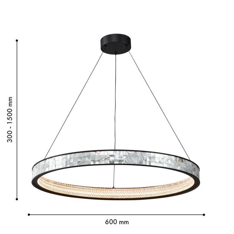 Подвесная люстра Favourite Shelty LED 4000К(белый) 35W 4704-6P фото 3