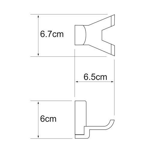 Крючок WasserKRAFT Leine K-5023DW фото 3