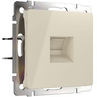 Телефонная розетка  RJ-11 (слоновая кость) Werkel W1182003
