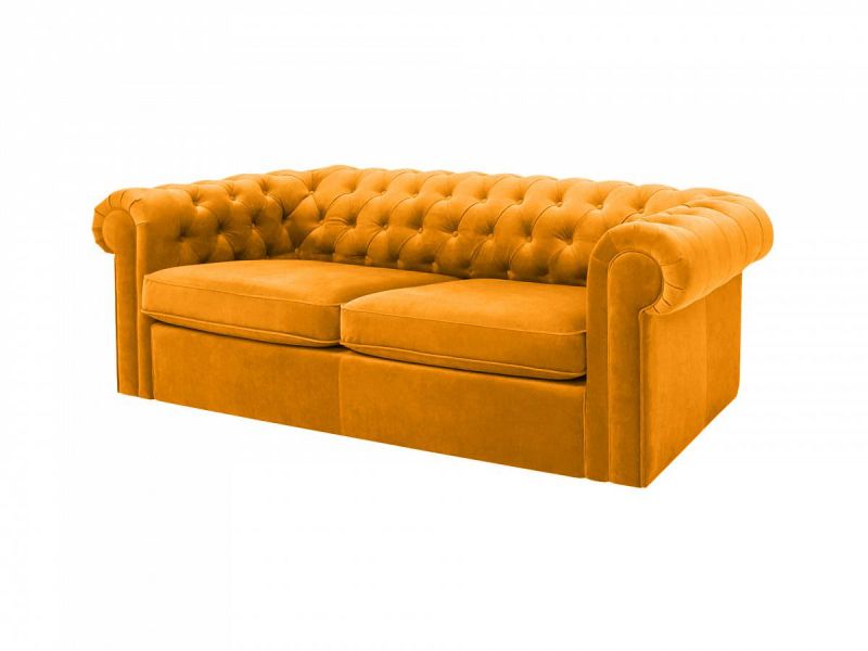 Диван Chesterfield ОГОГО Обстановочка желтый BD-1753390