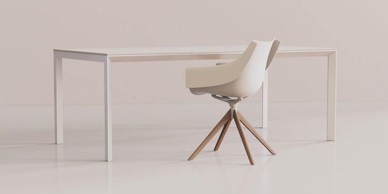 Стул поворотный Manta на деревянных ножках Vondom BD-2608379 фото 5
