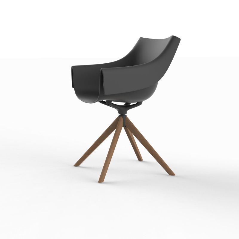 Стул поворотный Manta на деревянных ножках Vondom BD-2608379 фото 10