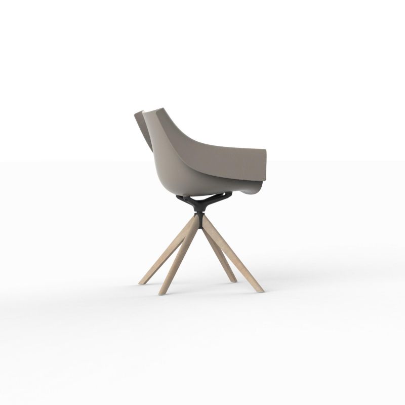 Стул поворотный Manta на деревянных ножках Vondom BD-2608379 фото 12