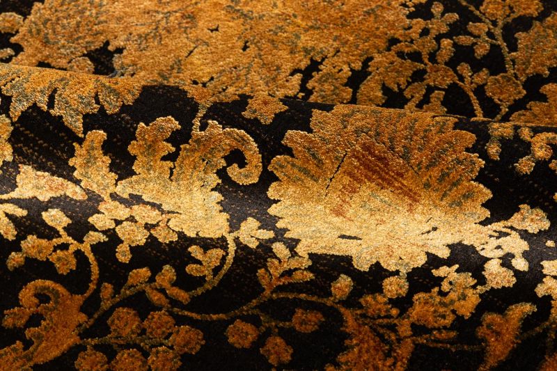 Турецкий ковер из полиэстера Carpet «FABULOUS» 2170A-BLK-SHCRE 160 x 230 см фото 4