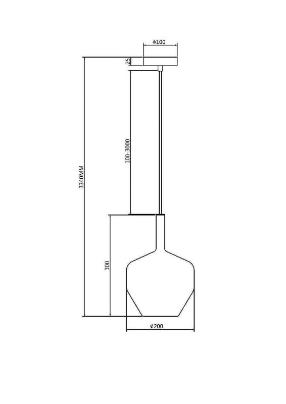 Подвесной светильник Maytoni Duality MOD271PL-01B6 фото 10