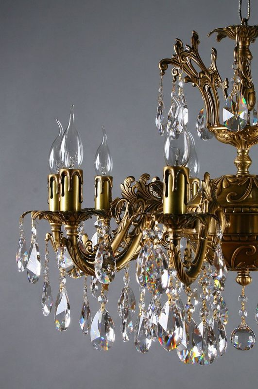 Подвесная люстра Ambiente granada 4W E14 2118/6 AB Tear drop фото 2