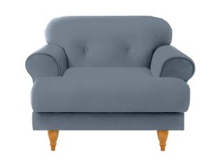 Кресло ОГОГО Обстановочка Italia серое BD-1753945
