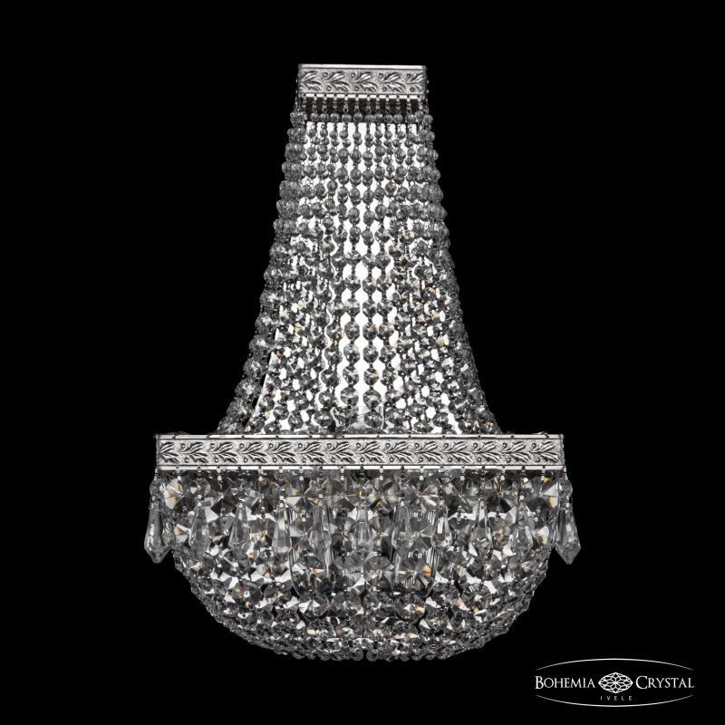 Бра Bohemia Ivele Crystal 19012B/H2/25IV Ni