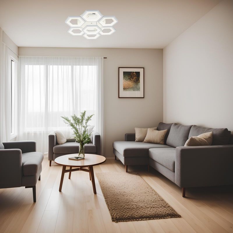 Потолочный светильник Escada Hexagon 10204/7LED фото 6