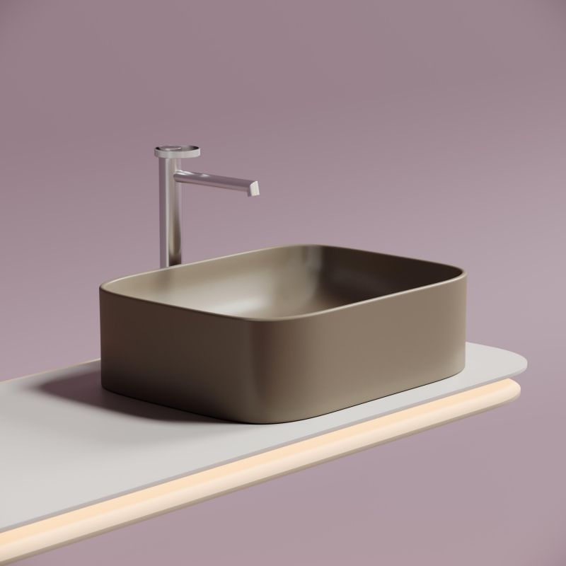 Раковина-чаша Ceramica Nova Element CN6052MC 50,5 см, капучино фото 11