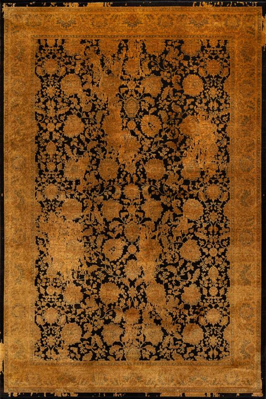 Турецкий ковер из полиэстера Carpet «FABULOUS» 2170A-BLK-SHCRE 240 x 340 см фото 1