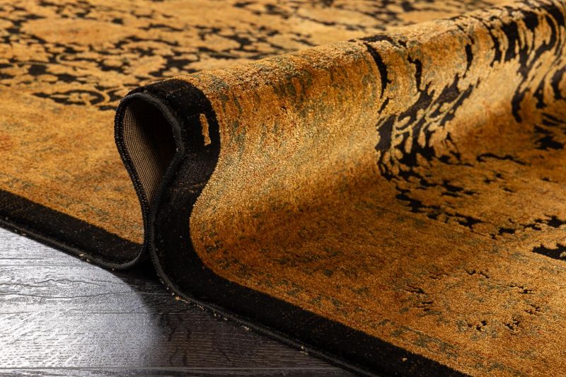 Турецкий ковер из полиэстера Carpet «FABULOUS» 2170A-BLK-SHCRE 240 x 340 см фото 8