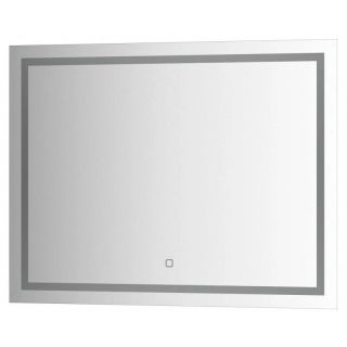 Зеркало для ванной EVOFORM Ledline BY 2435, с LED-светильником и сенсорным выключателем 80х60см