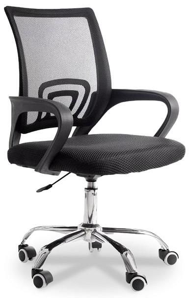 Стул компьютерный Hesby Elevate черный, хром BD-3107514 фото 1