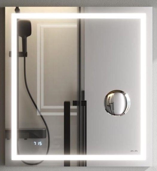 Зеркало с контурной Led-подсветкой, часами и косметическим зеркалом AM.PM GEM M91AMOX0653WG фото 1