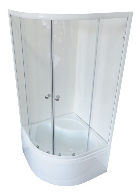 Душевой уголок Royal Bath  BK RB100BK-T