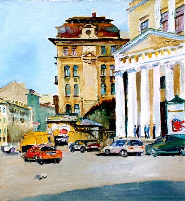 Картина "Улица Марата.Санк-Петербург" Питаев Валерий