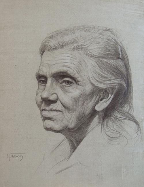Пожилой человек карандашом. Академический портрет. Портрет пожилой женщины карандашом. Академический портрет карандашом. Портрет бабушки карандашом.