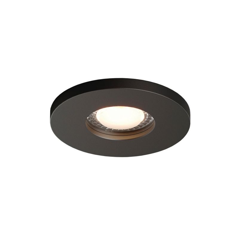 Встраиваемый светильник Denkirs IP 44, до 15 Вт, GU10, LED, черный, алюминий DK2036-BK фото 4