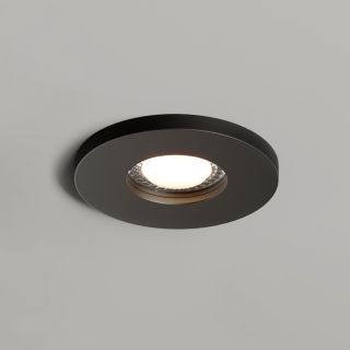 Встраиваемый светильник Denkirs IP 44, до 15 Вт, GU10, LED, черный, алюминий DK2036-BK