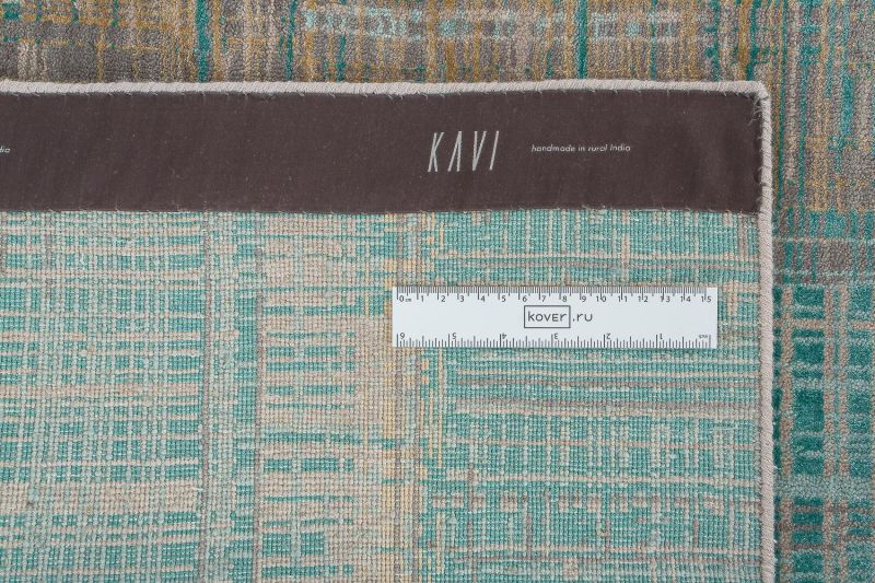 Индийский ковер из шерсти и бамбукового шёлка Carpet «UNSTRING» SRB701-IVR-LSEA-MIST 305 x 424 см фото 6