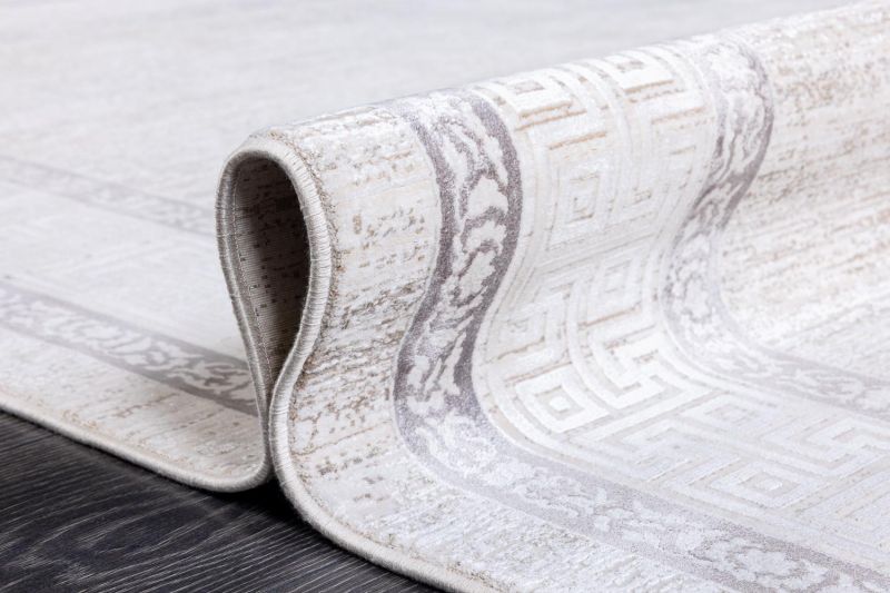 Турецкий ковер из эвкалиптового шёлка и акрила Carpet «SIRIUS» 1988-BGE 160 x 230 см фото 9
