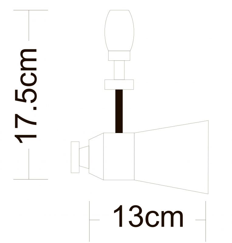 Трековый светильник Arte Lamp Rails kits A3057PL-1BK