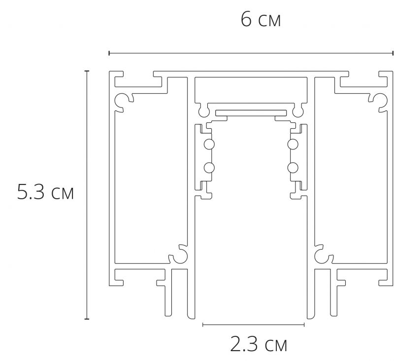 Шинопровод  Arte Lamp LINEA-ACCESSORIES A474233