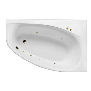 Акриловая ванна Excellent Kameleon WAEX.KMP17.SOFT.BR 170x110 с г/м, R  бронза