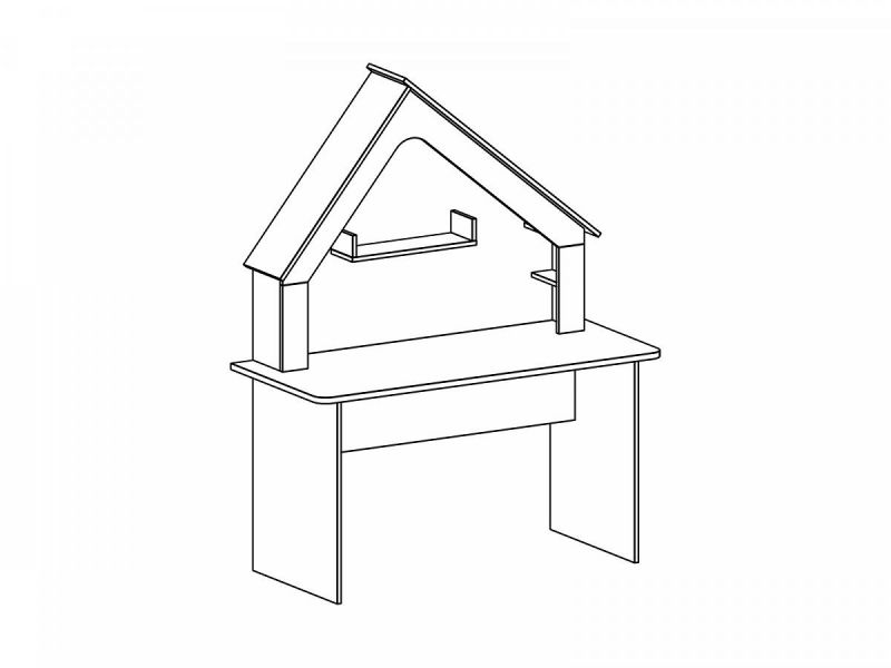 Стол Campi ОГОГО Обстановочка зеленый BD-1745893