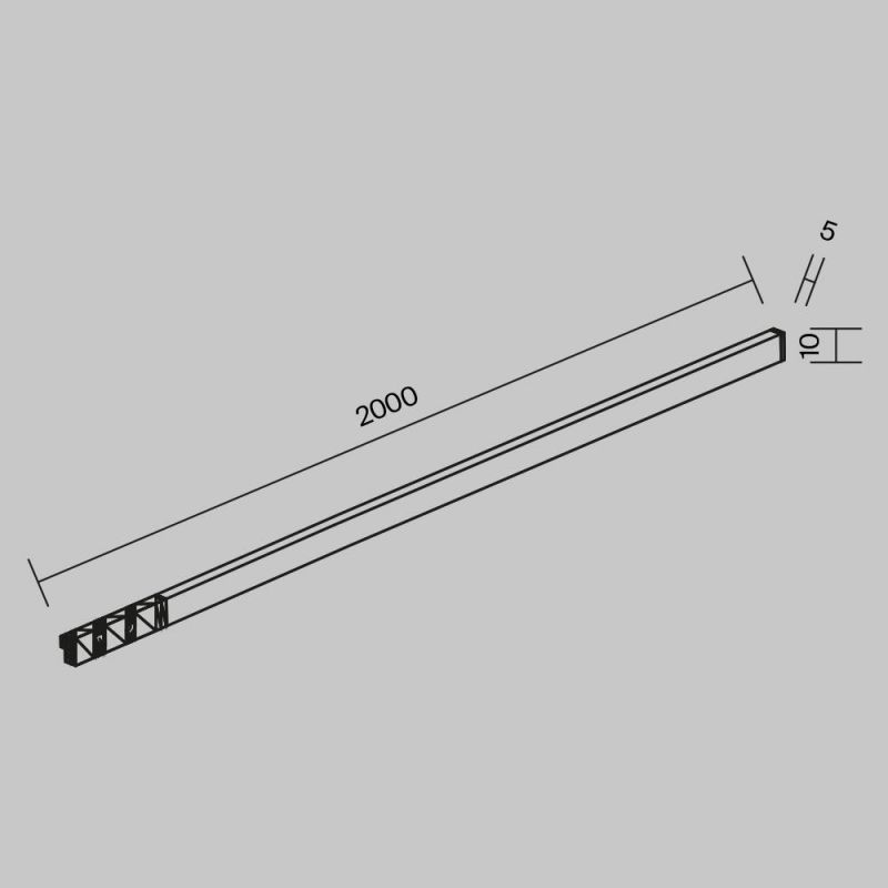 Трековый светильник Maytoni Flex TR186-1-16W2.7K-B фото 3