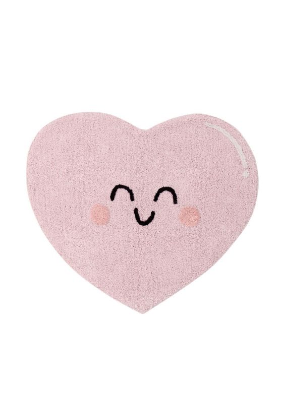 Ковер Lorena Canals Счастливое сердце 90*105 C-MW-HEART фото 1