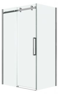 Душевой уголок Grossman Classic 120.K33.04.1690.10.00, 160х90 см, профиль хром, стекло прозрачное