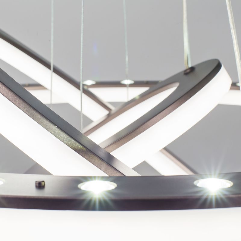 Подвесная люстра Citilux Электрон LED 3000-4200К (теплый, белый) CL710105RS фото 15