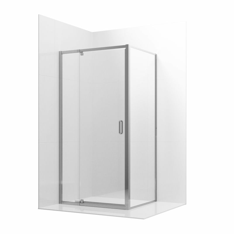 Душевой уголок Ambassador Elysium 111021104KX-100KX 100x200 см, профиль хром, стекло прозрачное фото 1