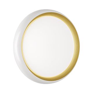 Светильник Sonex PALE SN пластик/белый/золотой LED 48Вт 4000К D380 IP43 TOFIQ WHITE  7650/DL