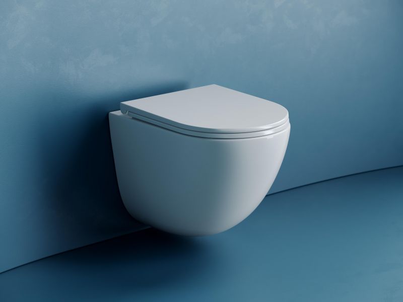 Подвесной унитаз Ceramica Nova Vogue CN4008T безободковый фото 2