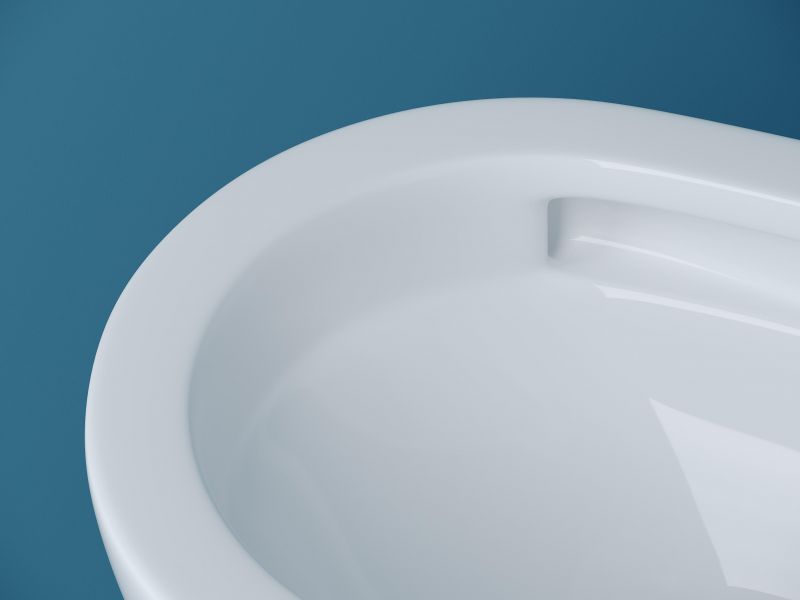 Подвесной унитаз Ceramica Nova Vogue CN4008T безободковый фото 5