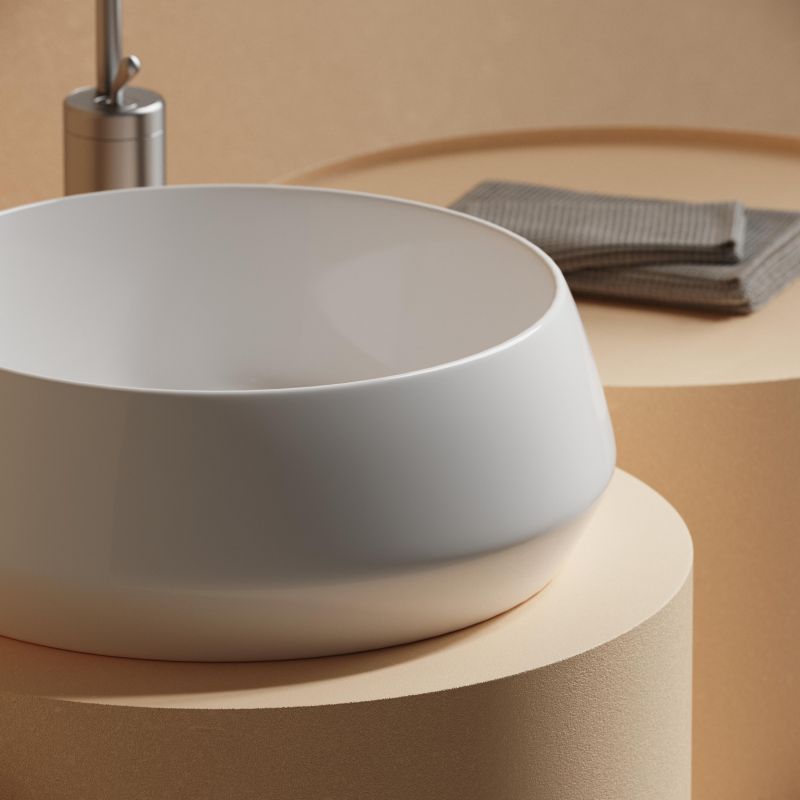 Раковина-чаша Ceramica Nova MAYA CN12004 40 белая фото 7