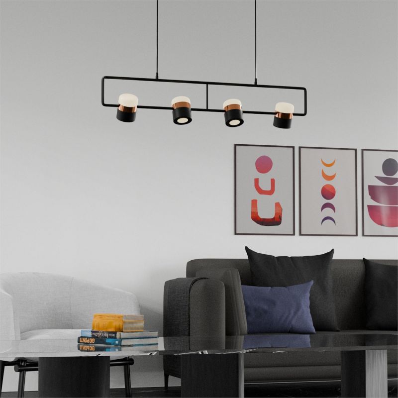 Подвесной светильник LIGHTERA Rudolf LE114L-4B SMART фото 11
