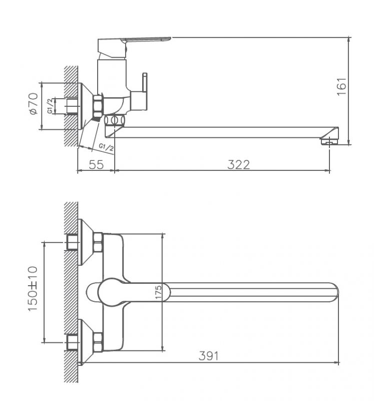 Смеситель Haiba HB557-8 HB22557-8 фото 2