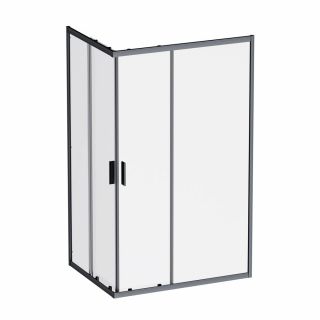 Душевой уголок AM.PM Gem W90G-403-120290-BT 120x90 см, прозрачное/черный матовый