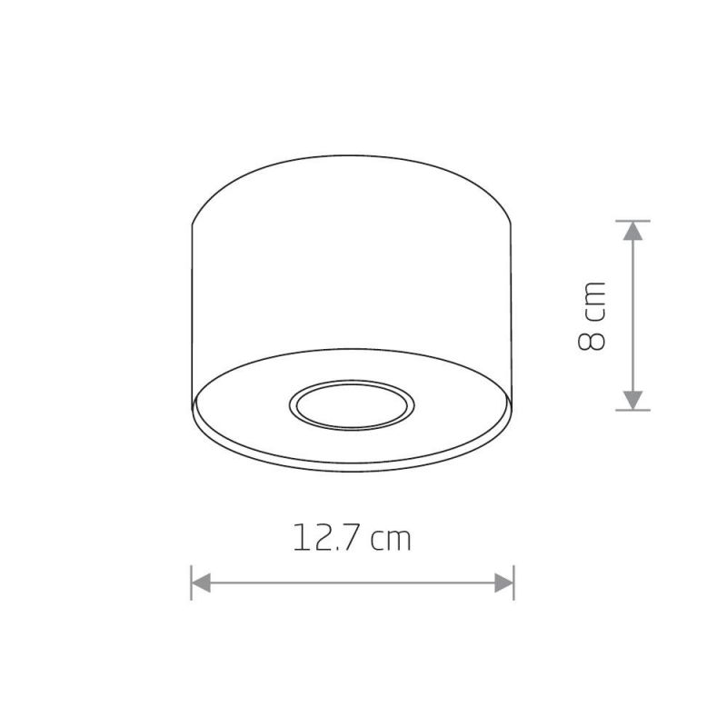 Накладной светильник Nowodvorski Point GU10 10W 7603 фото 3