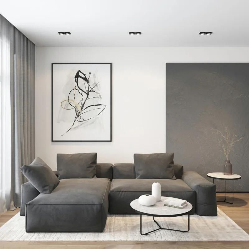 Встраиваемый светильник Denkirs FLAT DK2092-BK фото 6