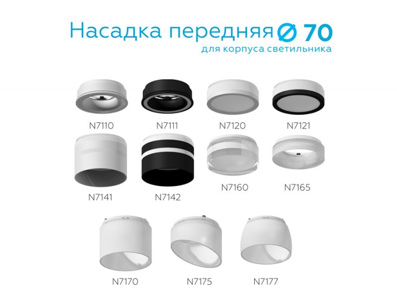 Насадка передняя Ambrella DIY Spot N7120