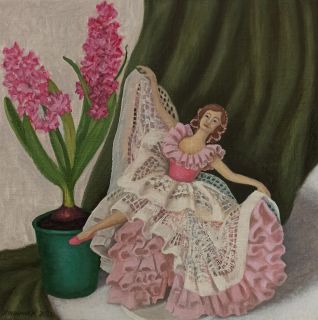 Картина "Танцовщица и гиацинт" Наталия Иринина