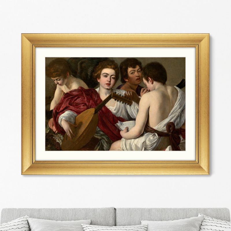 Репродукция картины в раме The Musicians, 1597г. ArtNoMore BD-2090653 фото 1