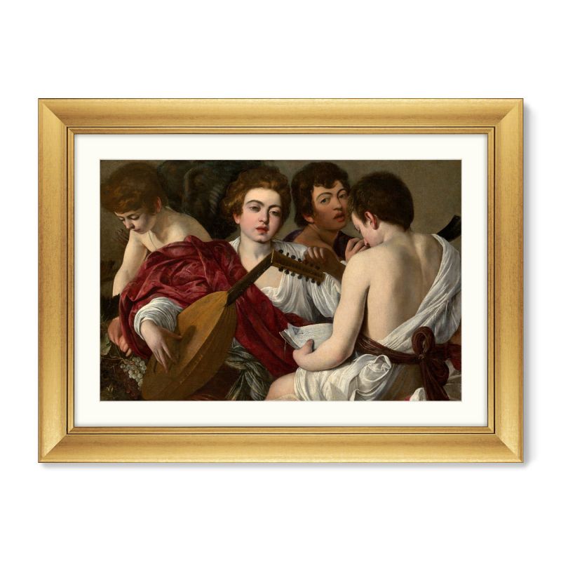 Репродукция картины в раме The Musicians, 1597г. ArtNoMore BD-2090653 фото 2